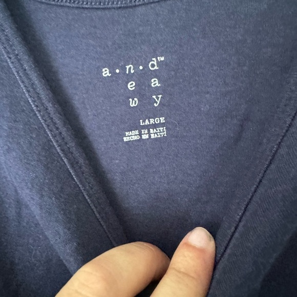 A new day women’s large blue tank top - Picture 4 of 5